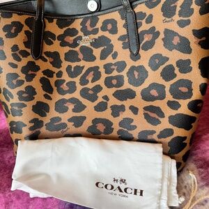 Reversible Coach Tote